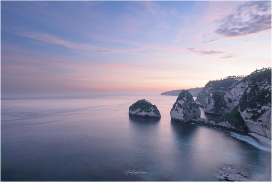 Diamond Beach Nusa Penida Bali - Mounted Print
