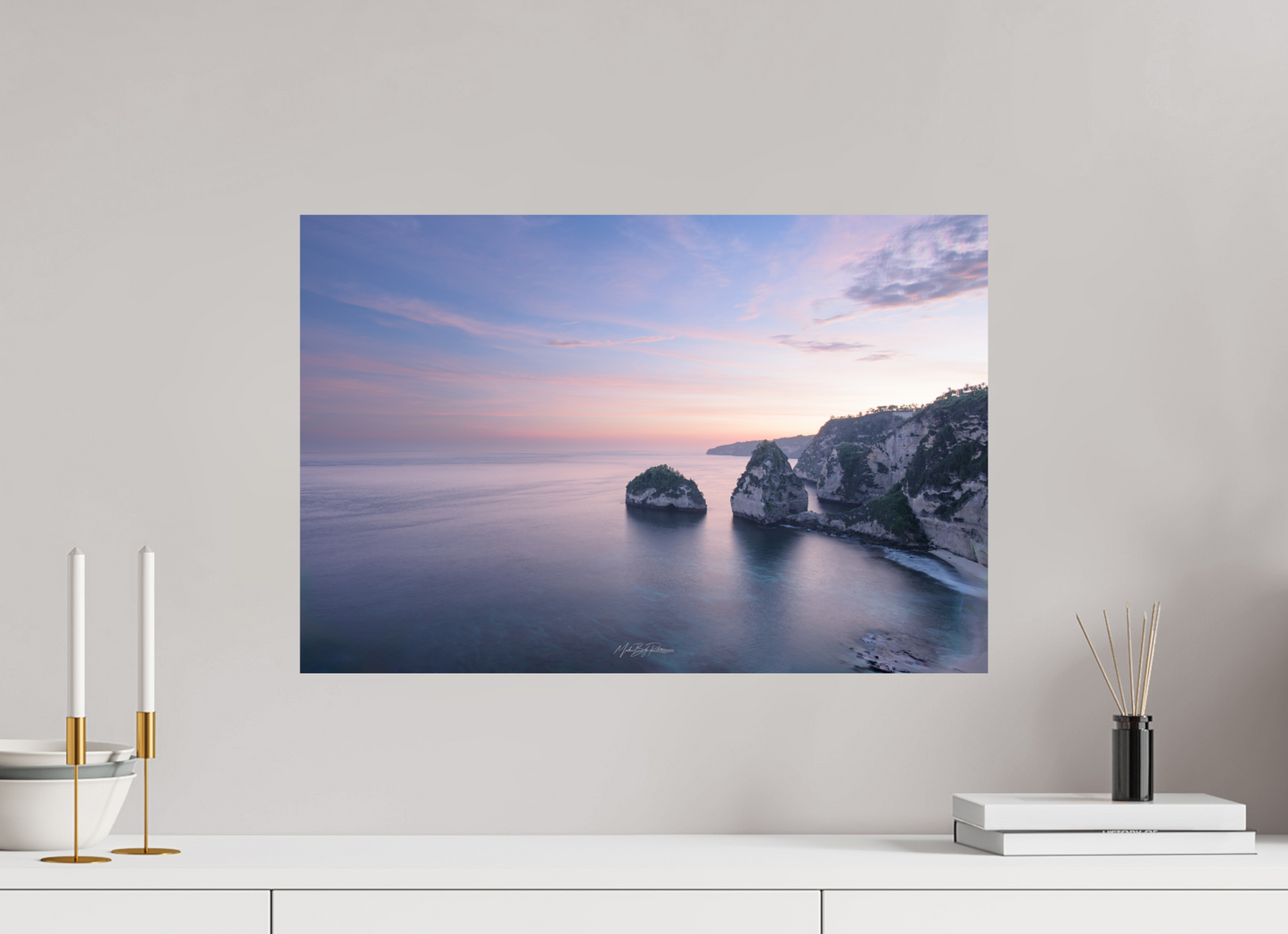 Diamond Beach Nusa Penida Bali - Tirage Contrecollé