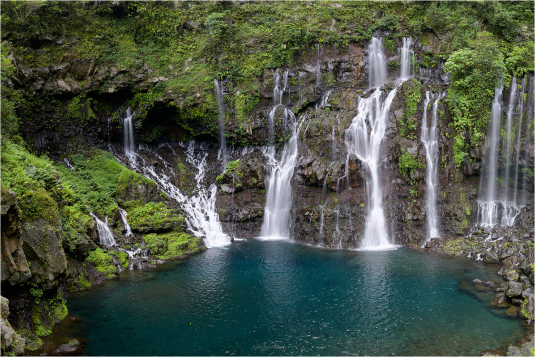 "Langevin Falls Réunion Island - Photo Print"