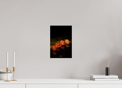 20 x 30 cm, Photo Print on Dibond Backing 3mm unframed 50 Shades of Chili - Photo Print Dibond backing Acrylic Option