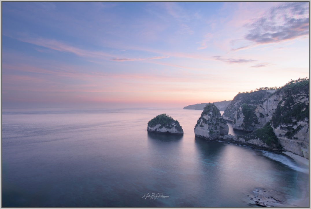 Diamonds Beach Nusa Penida Bali Wall art - Framed photo print in Aluminium ArtBox