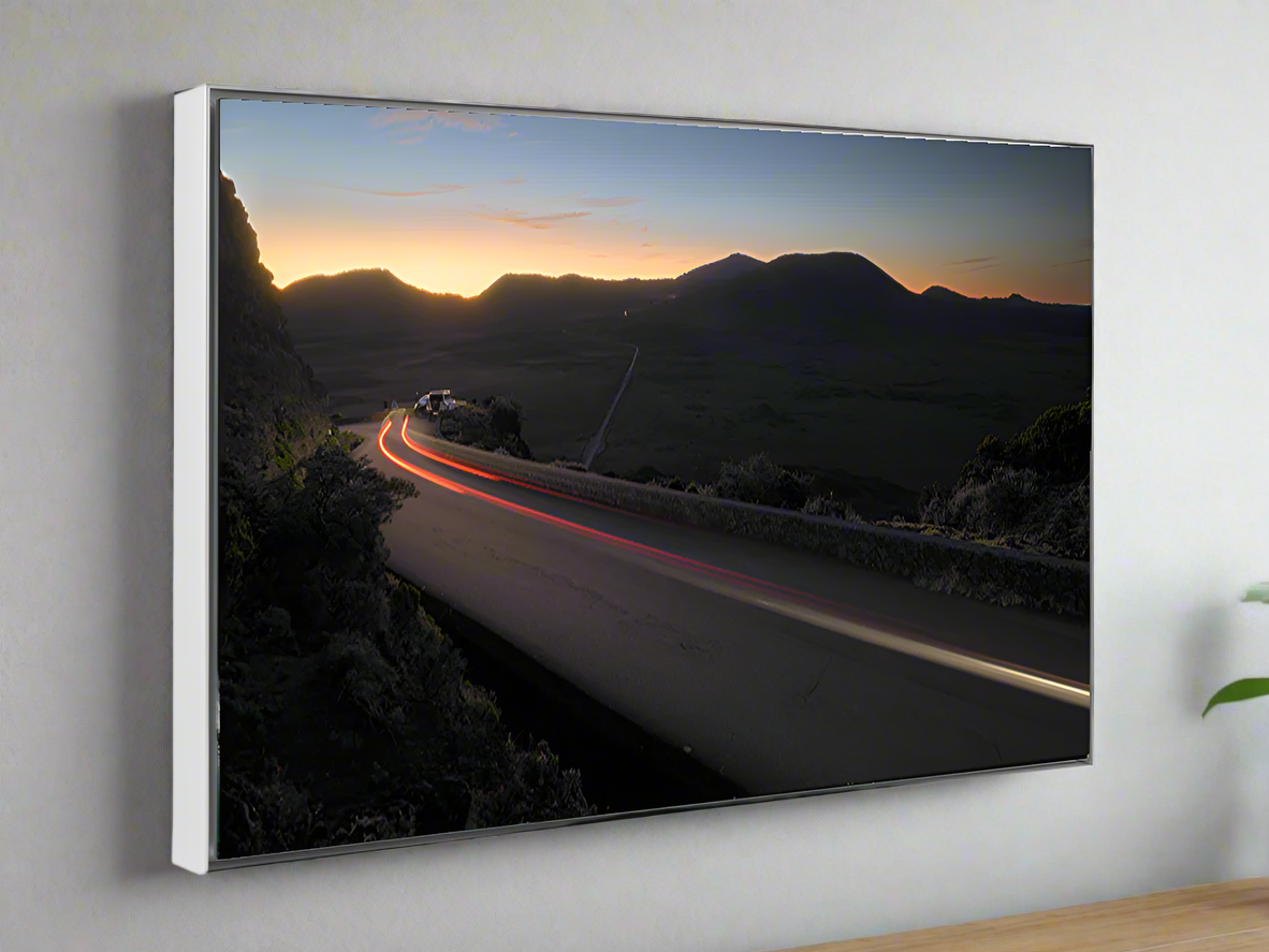 Pas des Sables Reunion Island framed print in Aluminium Artbox