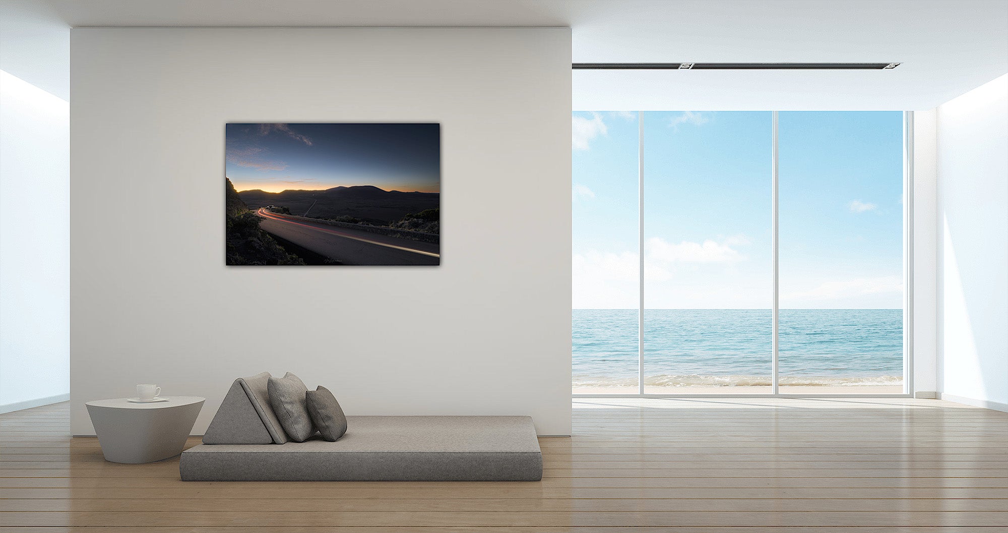 Pas des Sables light Painting Reunion Island interior lifestyle display