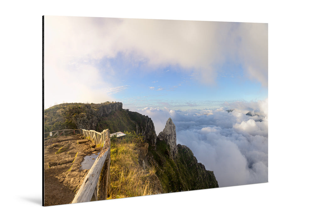 Piton Maïdo Reunion Island wall art ready to hang on dibond backing.