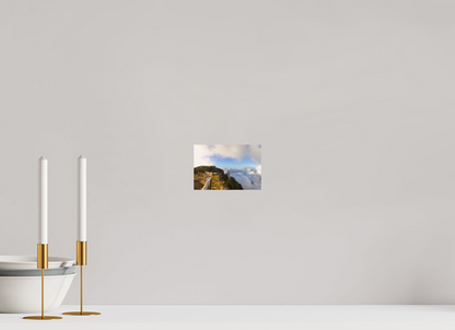 Piton Maïdo - Photo Print Dibond backing Acrylic Option. 15 x 10 cm, Photo Print on Dibond Backing 3mm unframed