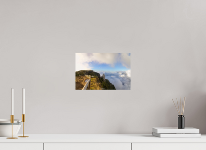 Piton Maïdo - Photo Print Dibond backing Acrylic Option. 30 x 20 cm, Photo Print on Dibond Backing 3mm unframed 