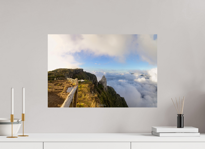 Piton Maïdo - Photo Print Dibond backing Acrylic Option. 60 x 40 cm, Photo Print on Dibond Backing 3mm unframed 