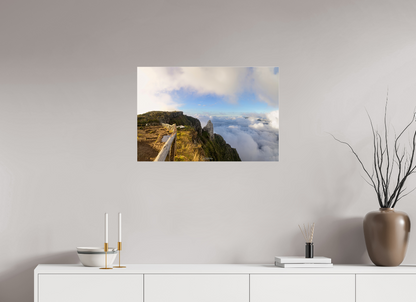 Piton Maïdo - Photo Print Dibond backing Acrylic Option. 75 x 50 cm, Photo Print Under Acrylic Glass 