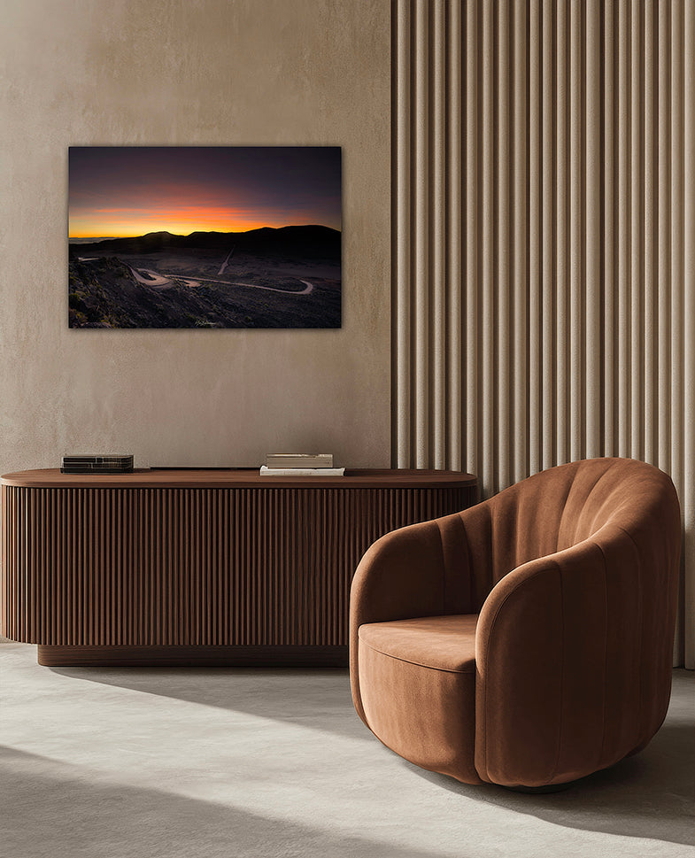 Reunion Island Plaine des Sables Fine Art framed print interior lifestyle living room display