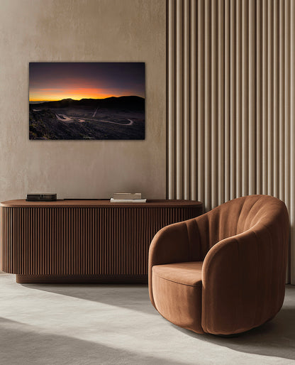 Reunion Island Plaine des Sables Fine Art framed print interior lifestyle living room display